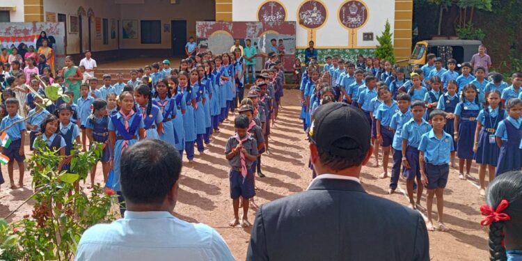 ಮಾಣಿ: ಪ್ರಾಥಮಿಕ ಶಾಲೆಯಲ್ಲಿ ’75ನೇ ವರ್ಷದ ಸ್ವಾತಂತ್ರ್ಯ ದಿನಾಚರಣೆ’