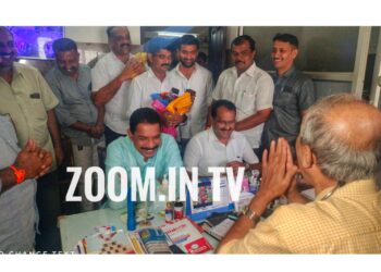 ಪುತ್ತೂರು: ಡಾ. ಎಂ.ಕೆ. ಪ್ರಸಾದ್ ರನ್ನು ಭೇಟಿಯಾದ ಬಿಜೆಪಿ ರಾಜ್ಯಾಧ್ಯಕ್ಷ  ನಳಿನ್ ಕುಮಾರ್