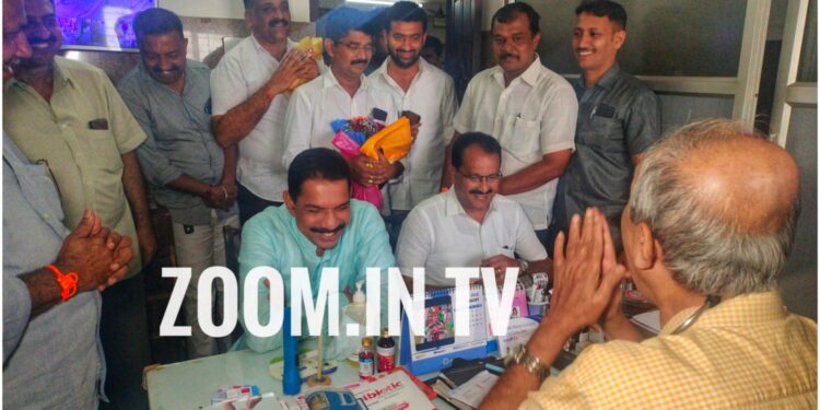 ಪುತ್ತೂರು: ಡಾ. ಎಂ.ಕೆ. ಪ್ರಸಾದ್ ರನ್ನು ಭೇಟಿಯಾದ ಬಿಜೆಪಿ ರಾಜ್ಯಾಧ್ಯಕ್ಷ ನಳಿನ್ ಕುಮಾರ್