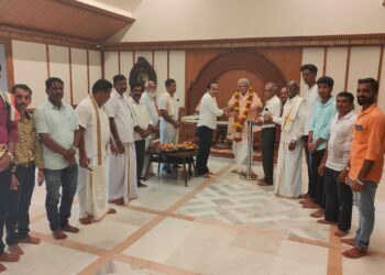 ಉಪ್ಪಿನಂಗಡಿ ವಿಜಯ ವಿಕ್ರಮ ಜೋಡುಕರೆ ಕಂಬಳ ಸಮಿತಿ ವತಿಯಿಂದ ರಾಜ್ಯಸಭಾ ಸದಸ್ಯ ಡಾ. ವೀರೇಂದ್ರ ಹೆಗ್ಗಡೆ ಯವರಿಗೆ ಅಭಿನಂದನೆ