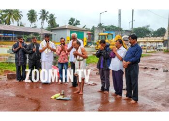 ಪುತ್ತೂರು: ಶ್ರೀ ಮಹಾಲಿಂಗೇಶ್ವರ ದೇವಸ್ಥಾನ ವಠಾರದ 56ನೇ ವರ್ಷದ ಸಾರ್ವಜನಿಕ ಶ್ರೀ ಗಣೇಶೋತ್ಸವಕ್ಕೆ ಚಪ್ಪರ ಮುಹೂರ್ತ