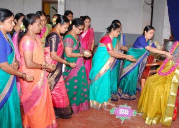 ವೀರಕಂಭ: ಶ್ರೀ ಶಾರದಾ ಭಜನಾ ಮಂದಿರದಲ್ಲಿ ಸಾಮೂಹಿಕ ಶ್ರೀ ವರಮಹಾಲಕ್ಷ್ಮಿ ಪೂಜಾ ಕಾರ್ಯಕ್ರಮ