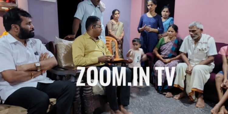 ಪ್ರವೀಣ್ ನೆಟ್ಟಾರು ರವರ ಮನೆಗೆ ಭೇಟಿ ನೀಡಿದ ಸಂಪ್ಯ ವಿಷ್ಣುಮೂರ್ತಿ ದೇವಸ್ಥಾನ ಸಮಿತಿ ಅಧ್ಯಕ್ಷರು ಮತ್ತು ಸದಸ್ಯರು