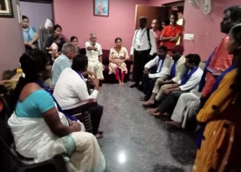 ಪ್ರವೀಣ್ ನೆಟ್ಟಾರು ಮತ್ತು ಮಸೂದ್ ಮನೆಗೆ ಭೇಟಿ ನೀಡಿದ ದಕ್ಷಿಣ ಕನ್ನಡ ಜಿಲ್ಲಾ ದಲಿತ್ ಸೇವಾ ಸಮಿತಿಯ ನಿಯೋಗ
