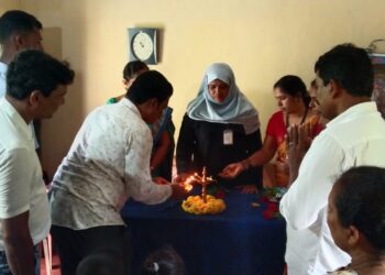 ಕುಡ್ತಮುಗೇರು ಅಂಗನವಾಡಿ ಕೇಂದ್ರಕ್ಕೆ ಕರ್ಣಾಟಕ ಬ್ಯಾಂಕ್ ನಿಂದ ಕಟ್ಟಡ ಕೊಡುಗೆ : ಕೊಳ್ನಾಡು ಗ್ರಾ.ಪಂ. ಅಧ್ಯಕ್ಷರಿಂದ ಉದ್ಘಾಟನೆ