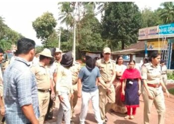 ಪ್ರವೀಣ್ ನೆಟ್ಟಾರು ಹತ್ಯೆ ಪ್ರಕರಣ: ಬಂಧಿತರನ್ನು ಸ್ಥಳ ಮಹಜರಿಗೆ ಬೆಳ್ಳಾರೆಗೆ ಕರೆ ತಂದ ಪೊಲೀಸರು