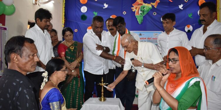 ಸಾಮೆತಡ್ಕ: ಶಾಲೆಯಲ್ಲಿ ’75ನೇ ವರ್ಷದ ಸ್ವಾತಂತ್ರ್ಯ ದಿನಾಚರಣೆ’