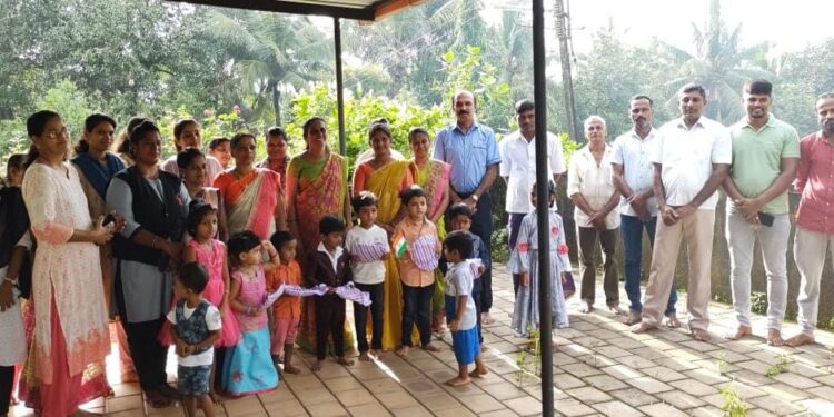 ರೋಟರಿಪುರ ಅಂಗನವಾಡಿ ಕೇಂದ್ರದಲ್ಲಿ ’75ನೇ ವರ್ಷದ ಸ್ವಾತಂತ್ರ್ಯ ದಿನಾಚರಣೆ’