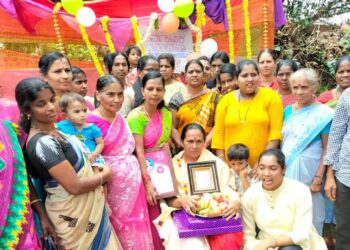 ಸಿಂಹವನ ಪಂಜಳದ ಆನಂದಆಶ್ರಮ ಅಂಗನವಾಡಿ ಸಹಾಯಕಿ ಉಮಾವತಿ ಯವರಿಗೆ ಸಾರ್ವಜನಿಕ ಸನ್ಮಾನ, ವಿದಾಯ ಸಮಾರಂಭ