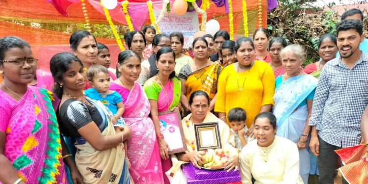 ಸಿಂಹವನ ಪಂಜಳದ ಆನಂದಆಶ್ರಮ ಅಂಗನವಾಡಿ ಸಹಾಯಕಿ ಉಮಾವತಿ ಯವರಿಗೆ ಸಾರ್ವಜನಿಕ ಸನ್ಮಾನ, ವಿದಾಯ ಸಮಾರಂಭ