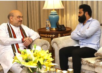 ಕುತೂಹಲ ಕೆರಳಿಸಿದ ಅಮಿತ್ ಶಾ-ಜ್ಯೂನಿಯರ್ ಎನ್ ಟಿ ಆರ್ ಭೇಟಿ..!!!