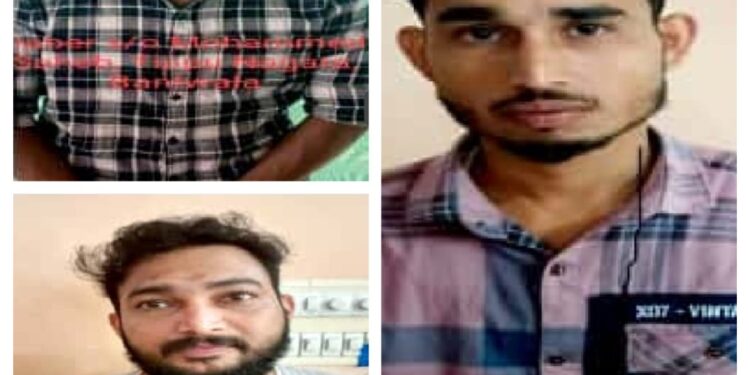 ತಲವಾರು,ದೊಣ್ಣೆ ತೋರಿಸಿ ಜಾನುವಾರು ಕಳವುಗೈದ ಪ್ರಕರಣ: ಬಂಟ್ವಾಳ ಮೂಲದ ಮೂವರ ಬಂಧನ, ಓರ್ವ ಪರಾರಿ..!!