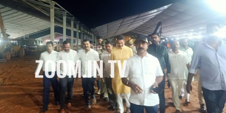 ಪ್ರಧಾನಿ ಸ್ವಾಗತಕ್ಕೆ ಮಂಗಳೂರು ಸಜ್ಜು: ತಯಾರಿಗಳ ಬಗ್ಗೆ ವೀಕ್ಷಿಸಿದ ಸಂಸದ ನಳಿನ್ ಕುಮಾರ್ ಕಟೀಲ್