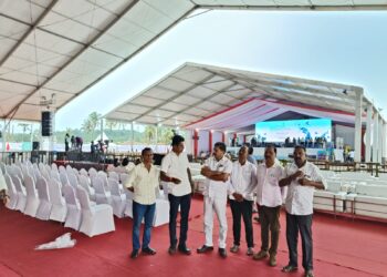 ನಾಳೆ (ಸೆ.2)ಮಂಗಳೂರಿಗೆ ಪ್ರಧಾನಿ ಮೋದಿ ಭೇಟಿ: ಕಾರ್ಯಕ್ರಮದ ತಯಾರಿಯನ್ನು ವೀಕ್ಷಿಸಿದ ಶಾಸಕ ಸಂಜೀವ ಮಠಂದೂರು