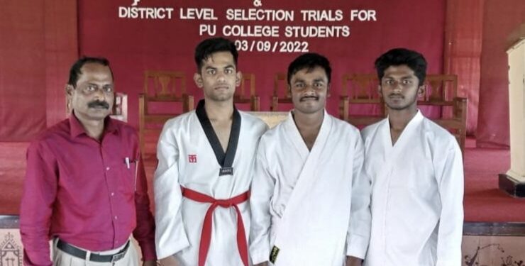 ತೈಕೊಂಡೊ ಸ್ಫರ್ಧೆಯಲ್ಲಿ  ವಿವೇಕಾನಂದ ಪ.ಪೂ ಕಾಲೇಜಿನ ಬಾಲಕರ ತಂಡ ರಾಜ್ಯ ಮಟ್ಟಕ್ಕೆ ಆಯ್ಕೆ
