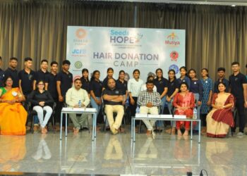 ಸೀಡ್ಸ್ ಆಫ್ ಹೋಪ್ ಸಂಸ್ಥೆಯ ನೇತೃತ್ವದಲ್ಲಿ, ಮುಳಿಯ ಫೌಂಡೇಶನ್ ನ ಪ್ರಯೋಜಕತ್ವದಲ್ಲಿ ಕೇಶದಾನ ಶಿಬಿರ