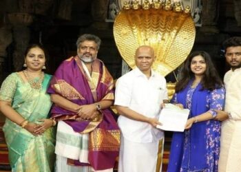 ತಿರುಪತಿ ತಿಮ್ಮಪ್ಪನಿಗೆ 1 ಕೋಟಿ ರೂ. ದೇಣಿಗೆ ನೀಡಿದ ಮುಸ್ಲಿಂ ದಂಪತಿ