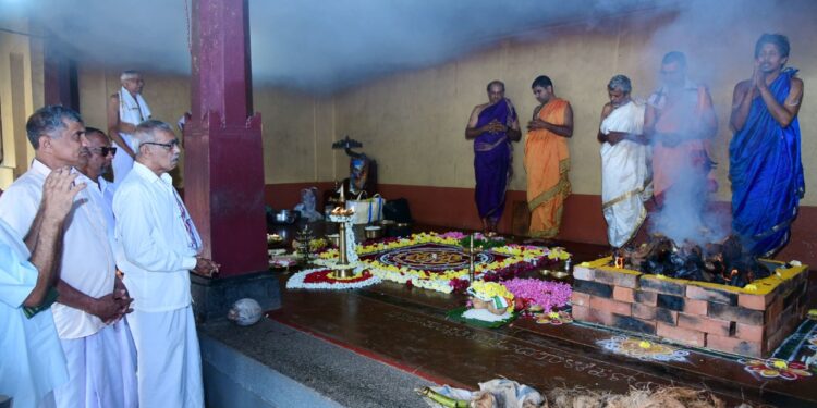 ವಿಟ್ಲ: ಶ್ರೀಪಂಚಲಿಂಗೇಶ್ವರ ದೇವಸ್ಥಾನದಲ್ಲಿ ‘ಕದಳೀಯಾಗ’