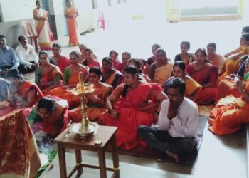 ವಿಟ್ಲ: ವಿಠ್ಠಲ್ ಜೇಸೀಸ್ ಆಂಗ್ಲ ಮಾಧ್ಯಮ ಪ್ರೌಢಶಾಲೆಯಲ್ಲಿ ಗಾಂಧಿ ಜಯಂತಿ ಮತ್ತು ಶಾರದಾ ದೇವಿಯ ಪೂಜೆ