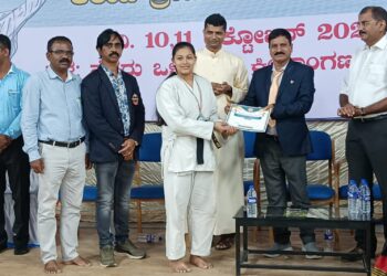 ರಾಜ್ಯ ಮಟ್ಟದ ಕರಾಟೆ ಪಂದ್ಯಾಟದಲ್ಲಿ ವಿವೇಕಾನಂದ ಪದವಿಪೂರ್ವ ಕಾಲೇಜಿನ ಸನ್ಮಯ ತೃತೀಯ