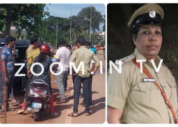 ಪುತ್ತೂರು: ಆಟೋ ರಿಕ್ಷಾ ಪಲ್ಟಿಯಾಗಿ ಮಹಿಳೆಗೆ ಗಾಯ : ಪೊಲೀಸ್ ಜೀಪ್ ನಲ್ಲಿಯೇ ಆಸ್ಪತ್ರೆಗೆ ಕರೆದೊಯ್ದು ಮಾನವೀಯತೆ ಮೆರೆದ ಮಹಿಳಾ ಠಾಣೆಯ ಎಸ್.ಐ. ಶೇಷಮ್ಮ