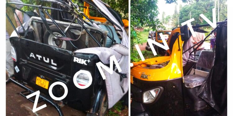 ಪುತ್ತೂರು: ಮೊಟ್ಟೆತ್ತಡ್ಕದಲ್ಲಿ ಆಟೋ ರಿಕ್ಷಾ ಪಲ್ಟಿ :; ಚಾಲಕ ಸಹಿತ ನಾಲ್ವರು ಆಸ್ಪತ್ರೆಗೆ ದಾಖಲು..!!