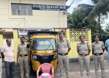 ಬೆಳ್ತಂಗಡಿ: ಗೂಡ್ಸ್ ರಿಕ್ಷಾದಲ್ಲಿ ಸಾಗಾಟ ಮಾಡುತ್ತಿದ್ದ 805 ಗ್ರಾಂ ತೂಕದ ಗಾಂಜಾ ವಶಕ್ಕೆ..!!