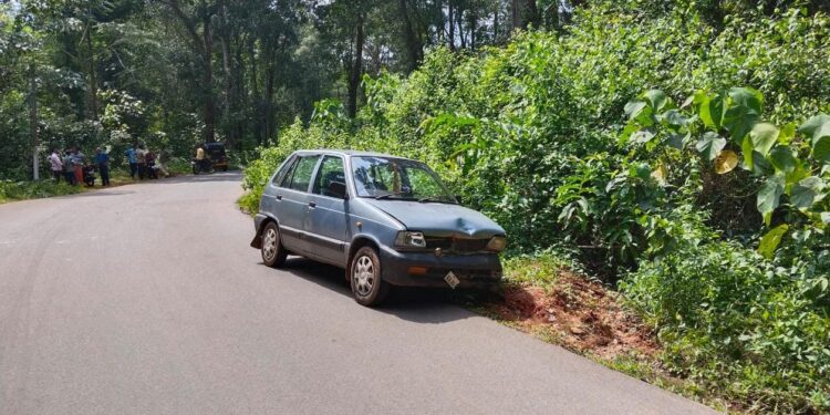 ಎಲಿಮಲೆ: ಕಾರು-ಸ್ಕೂಟಿ ನಡುವೆ ಡಿಕ್ಕಿ :; ಕಾಲೇಜು ವಿದ್ಯಾರ್ಥಿ ಮೃತ್ಯು..!!!