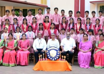 ವಿದ್ಯಾಭಾರತಿ ಕ್ರೀಡಾಕೂಟದಲ್ಲಿ ವಿವೇಕಾನಂದ ಆಂಗ್ಲ ಮಾಧ್ಯಮ ಶಾಲಾ ವಿದ್ಯಾರ್ಥಿಗಳು ಸಮಗ್ರತಂಡ ಪ್ರಶಸ್ತಿಯೊಂದಿಗೆ ರಾಜ್ಯ ಮಟ್ಟಕ್ಕೆ ಆಯ್ಕೆ