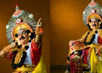 ‘ಯಕ್ಷಗಾನ’ದ ವೇಷ ತೊಟ್ಟು ಮಿಂಚಿದ ನಟ, ನಿರ್ದೇಶಕ ‘ರಮೇಶ್ ಅರವಿಂದ್’ : ಫೋಕಸ್ ರಾಘು ರವರ ಛಾಯಾಗ್ರಹಣದಲ್ಲಿ ಮೂಡಿ ಬಂದ ‘ಯಕ್ಷ ಯುವರಾಜ’..