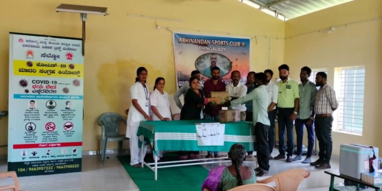 ತಿಂಗಳಾಡಿ: ಅಭಿನಂದನ್ ಸ್ಪೋರ್ಟ್ಸ್ ಕ್ಲಬ್ ವತಿಯಿಂದ ಕ್ಷಯ ರೋಗಿಗಳಿಗೆ ಪೌಷ್ಟಿಕ ಆಹಾರ ವಿತರಣೆ