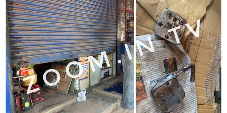 ಉಪ್ಪಿನಂಗಡಿ: ಹಾರ್ಡ್ ವೇರ್ ಅಂಗಡಿಯಿಂದ ನಗದು ದೋಚಿ ಪರಾರಿಯಾದ ಖದೀಮರು :; ಇತರ ಮೂರು ಅಂಗಡಿಗಳ ಬೀಗ ಮುರಿತ, ಕಳ್ಳತನಕ್ಕೆ ಯತ್ನ..!!!