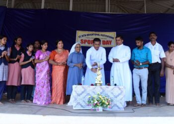 ಸೈಂಟ್ ರೀಟಾ ಆಂಗ್ಲ ಮಾಧ್ಯಮ ಶಾಲೆಯ ವಾರ್ಷಿಕ ಕ್ರೀಡಾಕೂಟ