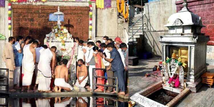 ತಲಕಾವೇರಿಯಲ್ಲಿ ತೀರ್ಥೋದ್ಭವಕ್ಕೆ ಕ್ಷಣಗಣನೆ: ಪೊಲೀಸರಿಂದ ಬಿಗಿ ಬಂದೋಬಸ್ತ್