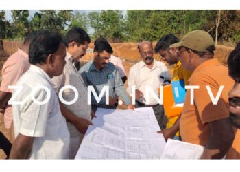 ಪುತ್ತೂರು: ಎಪಿಎಂಸಿ ರೈಲ್ವೇ ಅಂಡರ್ ಪಾಸ್ ಕಾಮಗಾರಿಯನ್ನು ವೀಕ್ಷಿಸಿದ ಶಾಸಕ ಸಂಜೀವ ಮಠಂದೂರು
