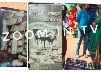 ದಿನ ಕಳೆದ ಮತ್ತು ಹುಳವಿದ್ದ ಆಹಾರೋತ್ಪನ್ನ ಮಾರಾಟ : ದರ್ಬೆಯ ಬೇಕರಿಯೊಂದಕ್ಕೆ ನಗರಸಭೆಯ ಆರೋಗ್ಯಾಧಿಕಾರಿಗಳ ದಾಳಿ..!!!!