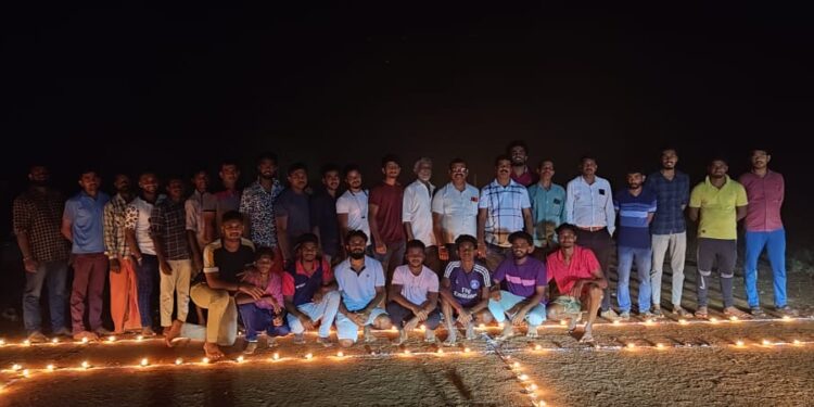 ಮಾಣಿ: ಗಾಂಧಿ ಮೈದಾನದಲ್ಲಿ ಸೌಹಾರ್ದತೆಯ ‘ದೀಪಾವಳಿ’ ಹಬ್ಬ ಆಚರಣೆ