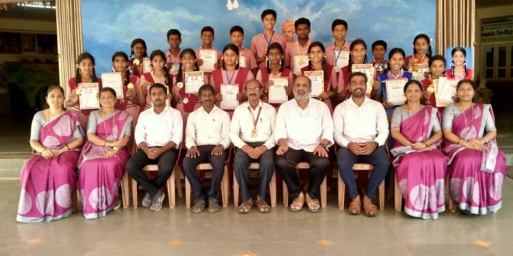 ವಿದ್ಯಾಭಾರತಿ ಕ್ರೀಡಾಕೂಟದಲ್ಲಿ ತೆಂಕಿಲ, ವಿವೇಕಾನಂದ ಆಂಗ್ಲ ಮಾಧ್ಯಮ ಶಾಲಾ ವಿದ್ಯಾರ್ಥಿಗಳು ರಾಷ್ಟ್ರ ಮಟ್ಟಕ್ಕೆ ಆಯ್ಕೆ
