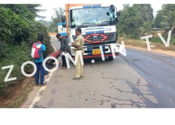 ಉಪ್ಪಿನಂಗಡಿ: ನೀರಕಟ್ಟೆ ಬಳಿ ಬೈಕ್-ಲಾರಿ ನಡುವೆ ಡಿಕ್ಕಿ..!!!