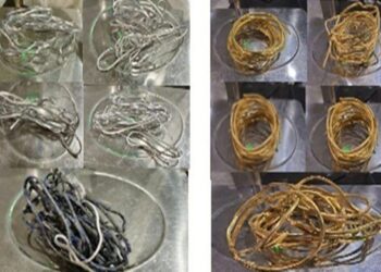 ಮಂಗಳೂರು: ಅಕ್ರಮ ಚಿನ್ನ ಸಾಗಾಟ : 2.01 ಕೋಟಿ ರೂ. ಮೌಲ್ಯದ ಚಿನ್ನ ವಶ..!!