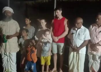 ಅನಾರೋಗ್ಯದಿಂದಿದ್ದ ಮಗು ಗುಣಮುಖ : ಬಂಟ್ವಾಳದಲ್ಲಿ ಕೊರಗಜ್ಜನಿಗೆ ಅಗೇಲು ಸೇವೆ ನೀಡಿದ ಉಕ್ರೇನ್ ಕುಟುಂಬ