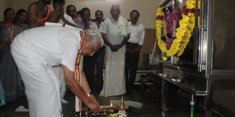 ವಿವೇಕಾನಂದ ವಸತಿ ನಿಲಯದ ನವೀಕೃತ ಪಾಕಶಾಲೆ ಉದ್ಘಾಟನೆ