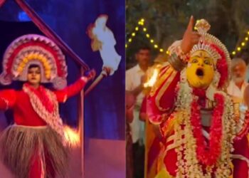 ತೆಲುಗು ಟಿವಿ ಶೋವೊಂದರಲ್ಲಿ ‘ಕಾಂತಾರ’ ಸಿನಿಮಾದ ಕ್ಲೈಮ್ಯಾಕ್ಸ್ ಮರುಸೃಷ್ಟಿ : ಕರಾವಳಿ ಜನರ ಧಾರ್ಮಿಕ ಭಾವನೆಗೆ ಧಕ್ಕೆ..!!?? ತೀವ್ರ ಆಕ್ರೋಶ