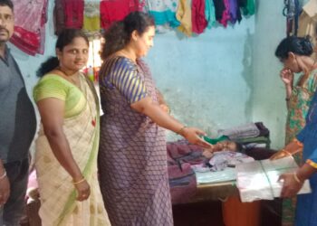 ಶ್ರೀ ಕ್ಷೇತ್ರ ಧರ್ಮಸ್ಥಳ ಗ್ರಾಮಾಭಿವೃದ್ಧಿ ಯೋಜನೆಯ ಜನಮಂಗಳ ಕಾರ್ಯಕ್ರಮದಡಿ ಅನಾರೋಗ್ಯಕ್ಕೊಳಗಾಗಿರುವ ಮಹಿಳೆಗೆ ನೀರಿನ ಹಾಸಿಗೆ ವಿತರಣೆ