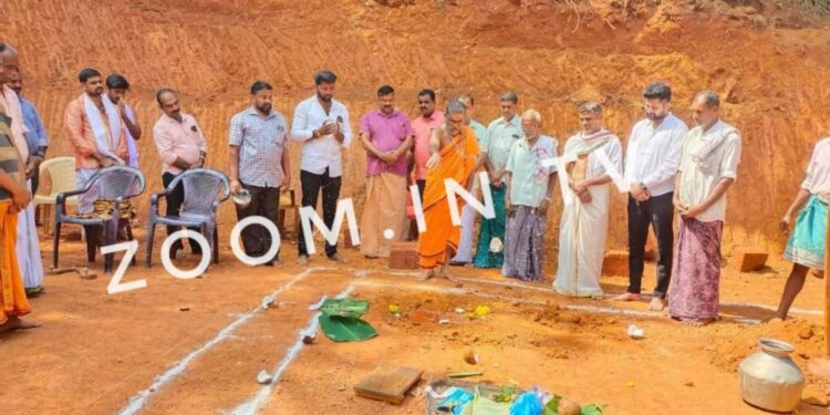 ‘ಪ್ರವೀಣ್ ನೆಟ್ಟಾರು’ ಸ್ಮರಣಾರ್ಥ ‘ಬಿಲ್ಲವ ಬ್ರಿಗೇಡ್’ ವತಿಯಿಂದ ನಿರ್ಮಾಣಗೊಳ್ಳಲಿರುವ ಪ್ರಥಮ ಮನೆಗೆ ಗುದ್ದಲಿಪೂಜೆ