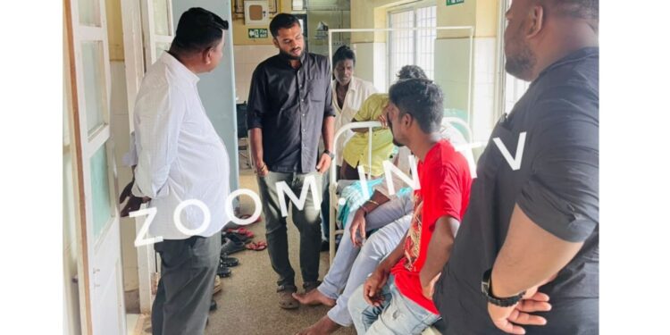 ಬೆಳ್ಳಿಪ್ಪಾಡಿ: ಜಾಗದಲ್ಲಿ ಕೆಲಸ ಮಾಡುತ್ತಿದ್ದ ವೇಳೆ ಹಲ್ಲೆ ಆರೋಪ : ಆಸ್ಪತ್ರೆಗೆ ದಾಖಲು..!!!