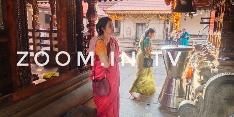 ಪುತ್ತೂರು: ವಿಧಾನ ಸಭಾ ಚುನಾವಣೆಯ ಕಾಂಗ್ರೆಸ್ ಪಕ್ಷದ ಟಿಕೆಟ್ ಅಕಾಂಕ್ಷಿ ಕೃಪಾ ಅಮರ್ ಆಳ್ವ ಶ್ರೀ ಮಹಾಲಿಂಗೇಶ್ವರ ದೇವಸ್ಥಾನಕ್ಕೆ ಭೇಟಿ : ವಿಶೇಷ ಪ್ರಾರ್ಥನೆ