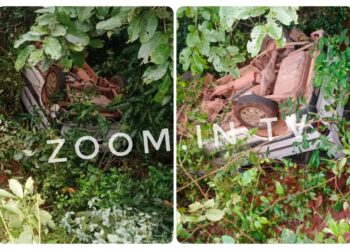 ವಿಟ್ಲ: ನಿಯಂತ್ರಣ ತಪ್ಪಿ ಓಮ್ನಿ ಕಾರು ಪಲ್ಟಿ : ಚಾಲಕನಿಗೆ ಗಾಯ..!!!