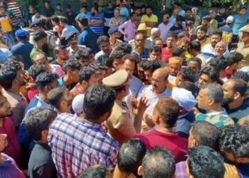 ಜಲೀಲ್ ಮೃತದೇಹವಿದ್ದ ಆಂಬ್ಯುಲೆನ್ಸ್ ತಡೆದು ಆಕ್ರೋಶ, ಪ್ರತಿಭಟನೆ : ಸ್ಥಳಕ್ಕೆ ಕಮಿಷನರ್ ಭೇಟಿ