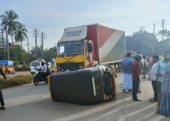 ಬಂಟ್ವಾಳ: ರಿಕ್ಷಾಗೆ ಡಿಕ್ಕಿ ಹೊಡೆದು ಪರಾರಿಯಾಗಿದ್ದ ಕಾರು ಚಾಲಕ ಪೊಲೀಸ್ ವಶಕ್ಕೆ..!!